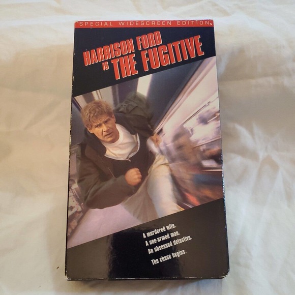 The Fugitive (VHS Tape, 1994) Harrison Ford - Picture 1 of 3